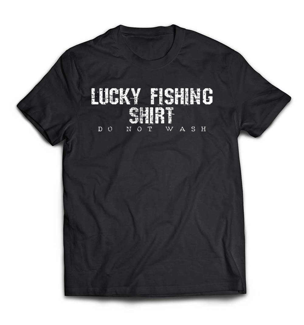 Lucky Fishing T-Shirt: The Perfect Gift for Anglers